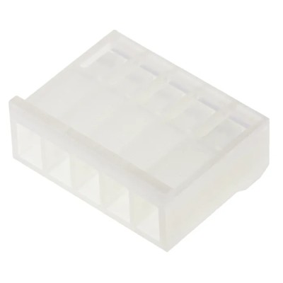 Molex SPOX Female Connector Housing 3.96 mm Pitch 5 Way 1 Row Straight 09-50-1051