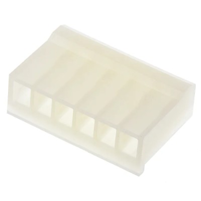 Molex SPOX Female Connector Housing, 3.96 mm Pitch, 6 Way, 1 Row Straight 09-50-1061