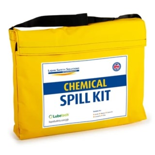 Lubetech 50 L Chemical Spill Kit, Superior Absorbents, Vinyl Holdall, 610x150x480 mm 04-1050
