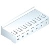 Molex SPOX Female Connector Housing 9 Way 1 Row Straight Nylon Cable Mount 5.08 mm Pitch 10-01-3096