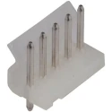 Molex KK 396 Series 7-Contact Straight Through Hole Pin Header 3.96 mm Pitch 1 Row Unshrouded 09-65-2078