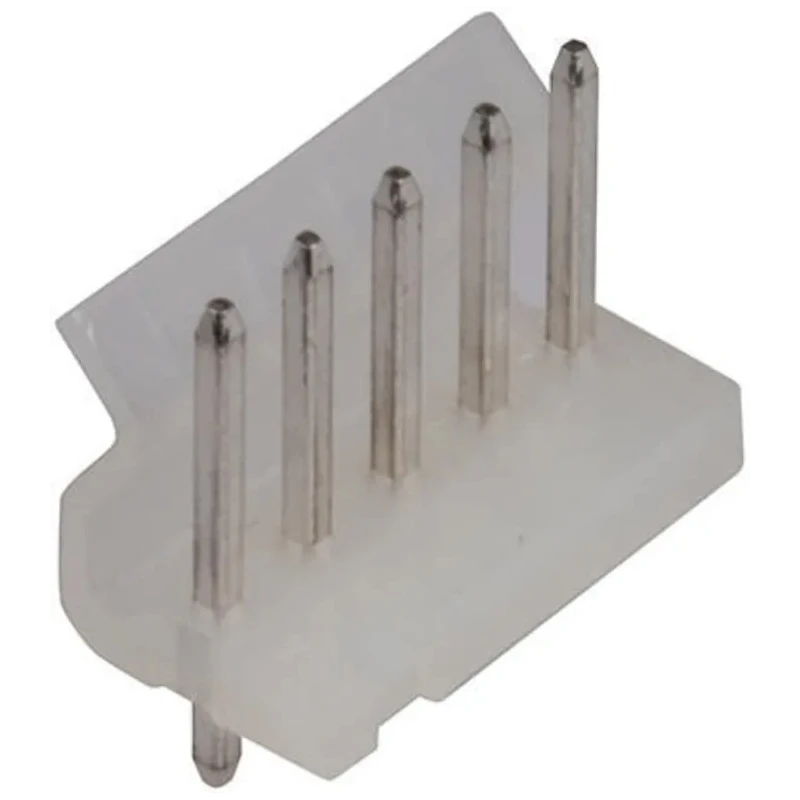 Molex KK 396 Series 7-Contact Straight Through Hole Pin Header 3.96 mm Pitch 1 Row Unshrouded 09-65-2078