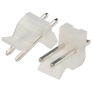 Molex KK 396 Series Straight Through Hole Pin Header, 2 Contacts, 3.96 mm Pitch, 1 Row, Unshrouded 09-65-2028