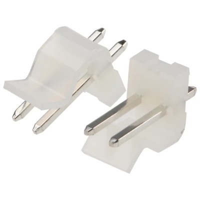 Molex KK 396 Series Straight Through Hole Pin Header, 2 Contacts, 3.96 mm Pitch, 1 Row, Unshrouded 09-65-2028