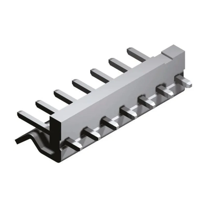 Molex SPOX Series Straight Through Hole Pin Header, 7 Contacts, 5.08 mm Pitch, 1 Row, Unshrouded 10-32-1071