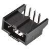 Molex C-Grid III Series Right Angle Through Hole PCB Header, 4 Contacts, 2.54mm Pitch, 1 Row, Shrouded 90136-2104