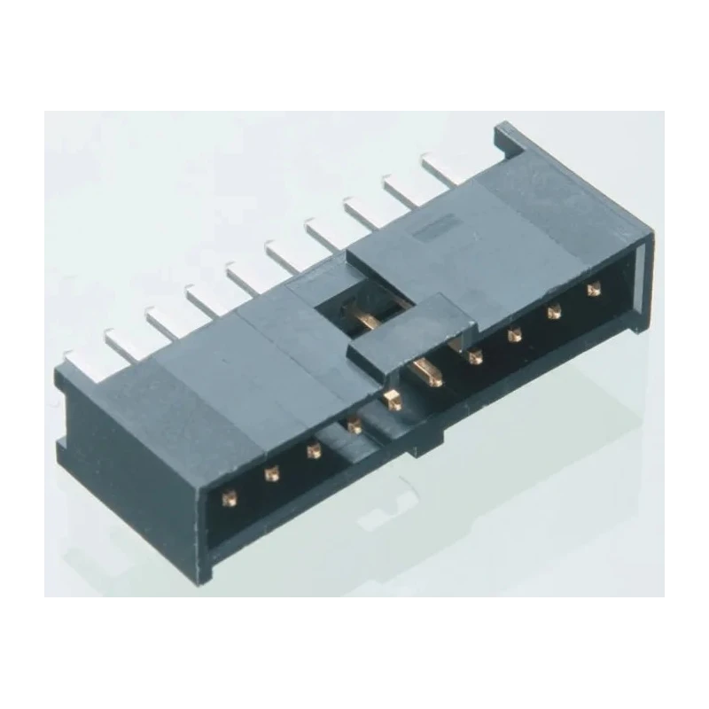 Molex C-Grid III Series Right Angle Through Hole PCB Header 5 Contact 2.54mm Pitch 1 Row Shrouded 90136-2205