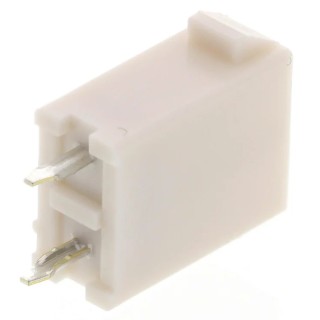 Molex Mini-Fit Jr. Series Straight Through Hole Shrouded PCB Header 2 Contacts 4.2mm Pitch 2 Row 600V 9A 39-28-8020