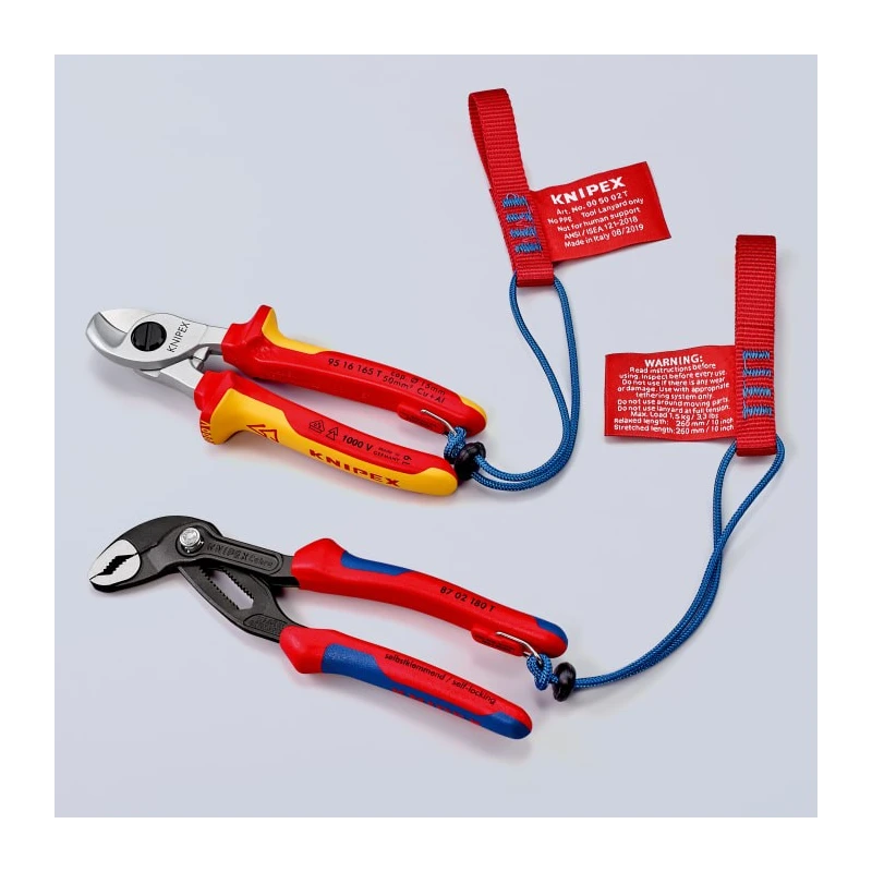 Knipex Fabric Adapter 1.5 kg Wrist Strap 00 50 02 T BK