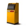 Lubetech Industrial Spill Depot 2-Part Modular Cabinet & Dispensing Unit Polyester Powder Coated Steel 600x450x1270mm DEPOT-4