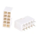 Molex Mini-Fit Jr Series Straight Through Hole PCB Header, 10 Contact(s), 4.2 mm Pitch, 2 Row, Shrouded 39-28-8100
