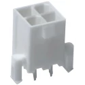 Molex Mini-Fit Jr Series Straight Through Hole PCB Header 6 Contacts 4.2 mm Pitch 2 Row Shrouded 39-29-9062