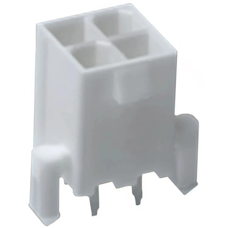 Molex Mini-Fit Jr Series Straight Through Hole PCB Header 6 Contacts 4.2 mm Pitch 2 Row Shrouded 39-29-9062