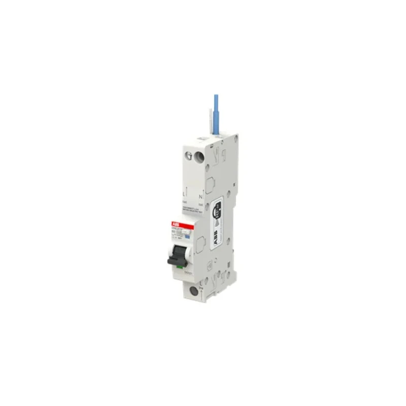 ABB Residual Current Circuit Breaker with Overload Protection 20A 1-Pole 30mA Trip 2CSR275151R1204 DSE201 M C20 A30 - N Blue
