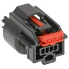 Molex Mini50 Sealed Automotive Connector Female Black 4 Way Crimp Termination 34967-4001