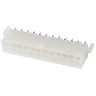 Molex Mini-Fit Jr Series PCB Header 24 Contacts 4.2 mm Pitch 2 Row Shrouded Through Hole 600V 9A 39-29-9243