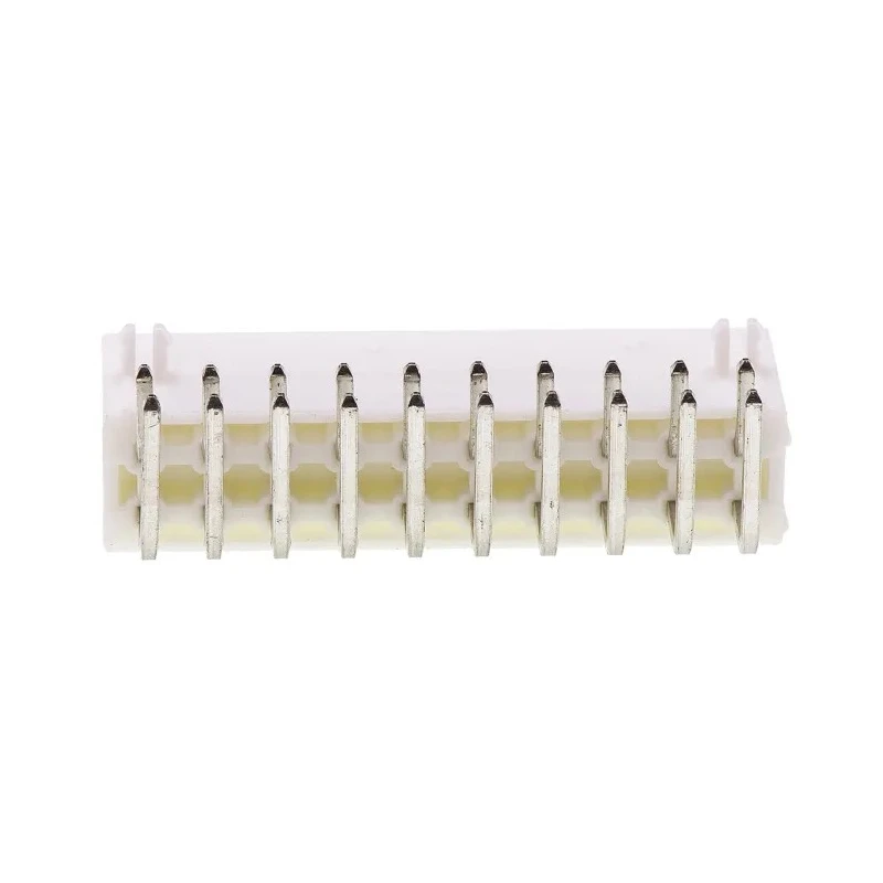 Molex Mini-Fit Jr Series Right Angle Through Hole PCB Header 20 Contacts 4.2 mm Pitch 2 Row Shrouded 39-30-0200