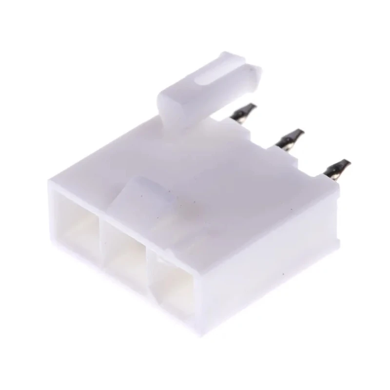 Molex Mini-Fit Jr Series Straight Through Hole PCB Header 3 Contacts 4.2 mm Pitch 1 Row Shrouded 39-30-2030