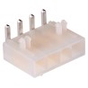Molex Mini-Fit Jr Series Right Angle Through Hole PCB Header, 4 Contact(s), 4.2 mm Pitch, 1 Row, Shrouded, 12A 39-30-3047
