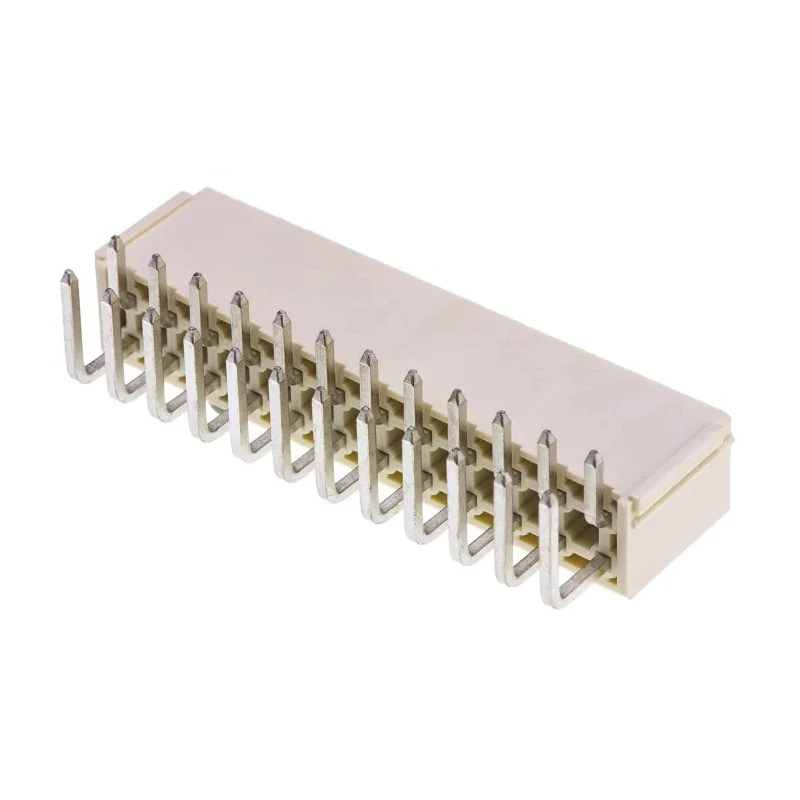 Molex Mini-Fit Jr Series Right Angle Through Hole PCB Header 24 Contacts 4.2 mm Pitch Nylon Housing 87427-2402
