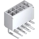 Molex Mini-Fit Jr Series Right Angle Through Hole PCB Header 10 Contact 4.2 mm Pitch 2 Row Shrouded 87427-1002