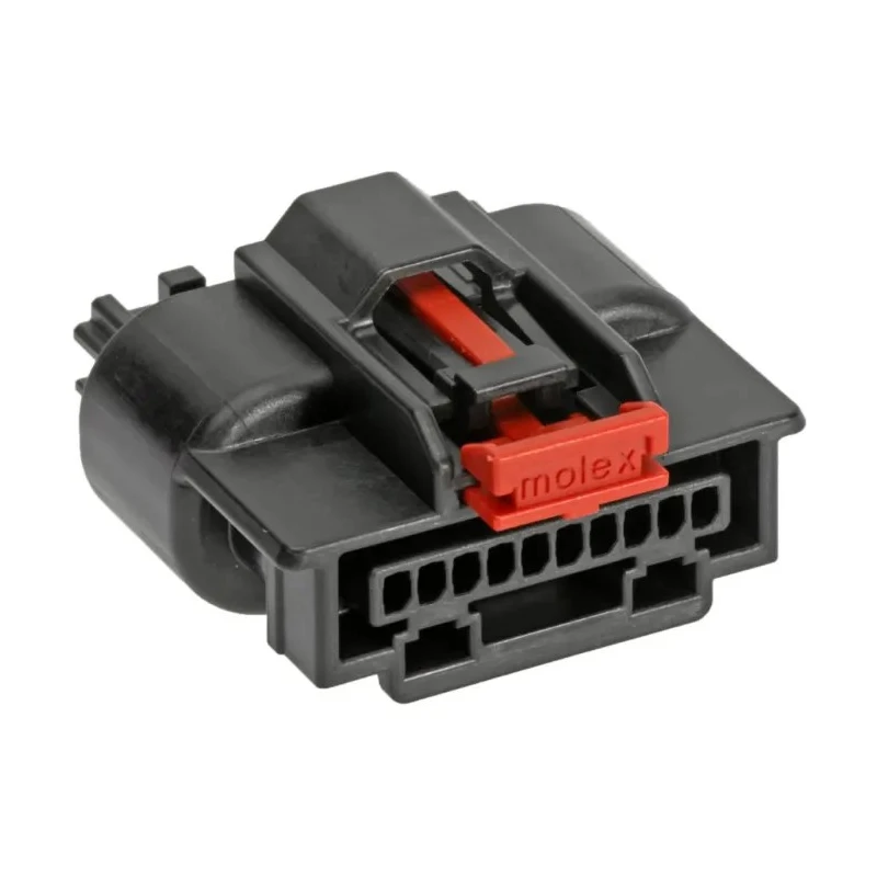 Molex Mini50 Sealed Automotive Connector Female Black Cable 10 Way Crimp Termination 34967-1001