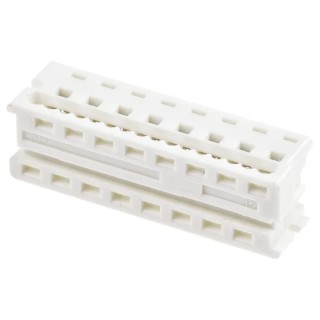 Molex 16-Way IDC Connector Female for Cable, 2 Row 90327-0316, 1.2A, 250V AC, Right Angle, Tin over Nickel Plating
