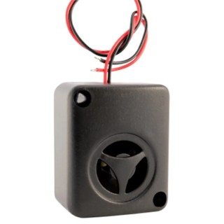 RS PRO 102 dB Wall Mount Siren Internal Drive Piezo Buzzer Miniature Speaker 6 V dc Min 14 V dc Max 47mm x 22.8mm x 136-7914