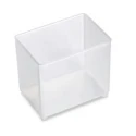 Raaco Transparent Polypropylene Insert 69 mm x 79 mm x 55 mm 142892