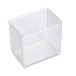 Raaco Transparent Polypropylene Insert 69 mm x 79 mm x 55 mm 142892