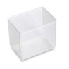Raaco Transparent Polypropylene Insert 69 mm x 79 mm x 55 mm 142892