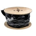 Multimedia Connect MMC Cat6a Shielded Screened Ethernet Cable 305 m Black PVC 
