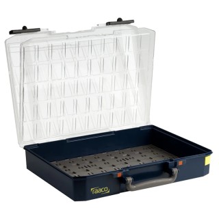 Raaco Blue Polypropylene Compartment Box 50 Compartments 83 mm x 413 mm x 330 mm 145176