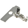 Molex 5298 Series Male Crimp Terminal for Power Connector, 22 AWG Min, 18 AWG Max, Brass Contact, Tin Plating 08-70-0106