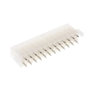 Molex Mini-Fit Jr Series Straight Through Hole PCB Header 24 Contacts 4.2 mm Pitch 2 Row Shrouded 39-29-9242
