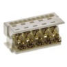 Molex 10-Way IDC Connector Female for Cable, 2 Row, 250V AC, 1.2A Current, Right Angle Orientation 90327-3310