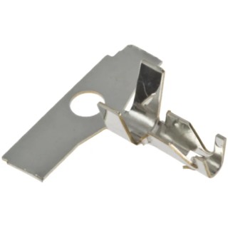 Molex 5298 Series Male Crimp Terminal, 22 AWG Min, 18 AWG Max Wire Size, Brass Contact, Tin Plating 08-70-0106