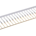 Molex 70021 Series Male Crimp Terminal, 30 AWG Min Crimp, 24 AWG Max, Gold Plated Phosphor Bronze Contact, 3A 16-02-0077
