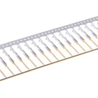 Molex 70021 Series Male Crimp Terminal, 30 AWG Min Crimp, 24 AWG Max, Gold Plated Phosphor Bronze Contact, 3A 16-02-0077