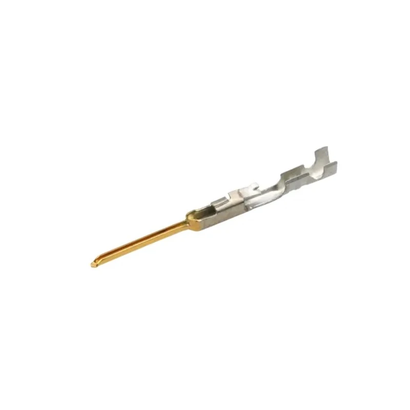 Molex 70021 Series Male Crimp Terminal, 30 AWG Min Crimp, 24 AWG Max, Gold Plated Phosphor Bronze Contact, 3A 16-02-0077