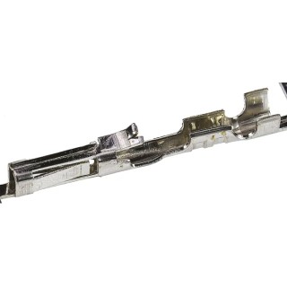 Molex 70058 Series Female Crimp Terminal, 3A Current, 30 AWG Min Crimp, 24 AWG Max Crimp, Tin Plated Phosphor 16-02-0069