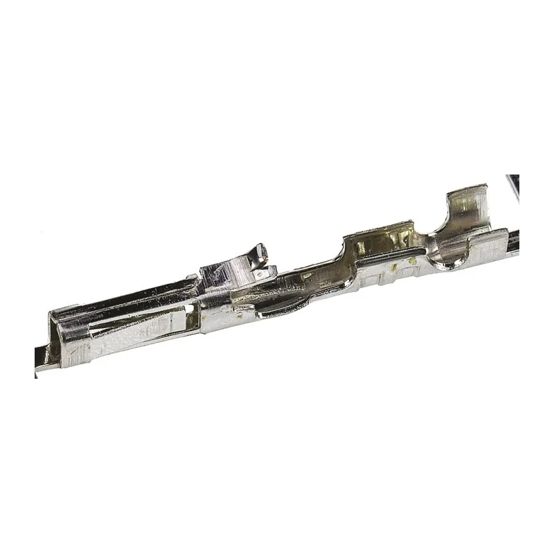 Molex 70058 Series Female Crimp Terminal, 3A Current, 30 AWG Min Crimp, 24 AWG Max Crimp, Tin Plated Phosphor 16-02-0069