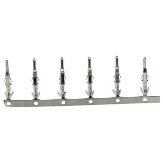 Molex 5558 Series Male Crimp Terminal, 24 AWG Min Crimp, 18 AWG Max 39-00-0061