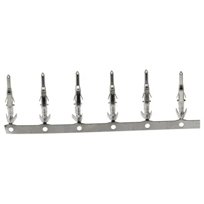 Molex 5558 Series Male Crimp Terminal, 24 AWG Min Crimp, 18 AWG Max 39-00-0061