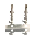 Molex 5556 Series Female Crimp Terminal, 24 AWG Min Crimp, 18 AWG Max, Phosphor Bronze Contact, Tin Plating 39-00-0059