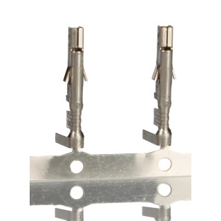 Molex 5556 Series Female Crimp Terminal, 24 AWG Min Crimp, 18 AWG Max, Phosphor Bronze Contact, Tin Plating 39-00-0059