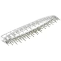 Molex 5558 Series Male Crimp Terminal for 22 AWG Min and 16 AWG Max Wire Size 9A Current Rating 39-00-0081