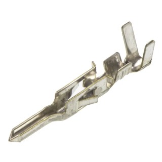Molex 5558 Series Male Crimp Terminal 24 AWG Min, 18 AWG Max, 9A Current 39-00-0040