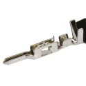 Molex 5558 Series Male Crimp Terminal 24 AWG Min, 18 AWG Max, 9A Current, Tin Plated Brass Contact 39-00-0120