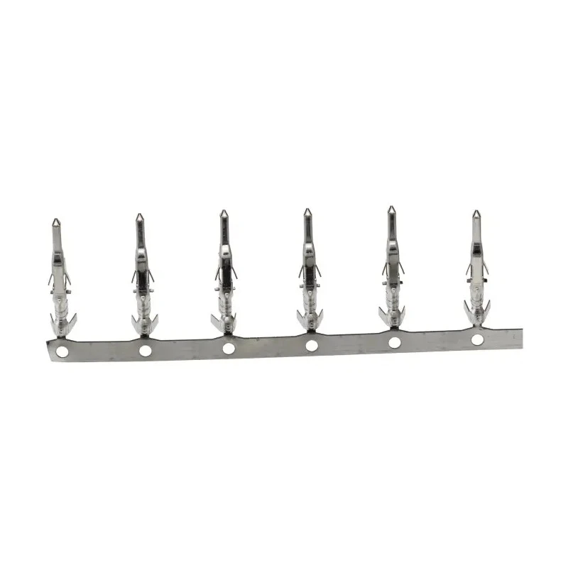 Molex 5558 Series Male Crimp Terminal, Tin Plated Phosphor Bronze, 9A Current, 24 AWG Min to 18 AWG Max 39-00-0061